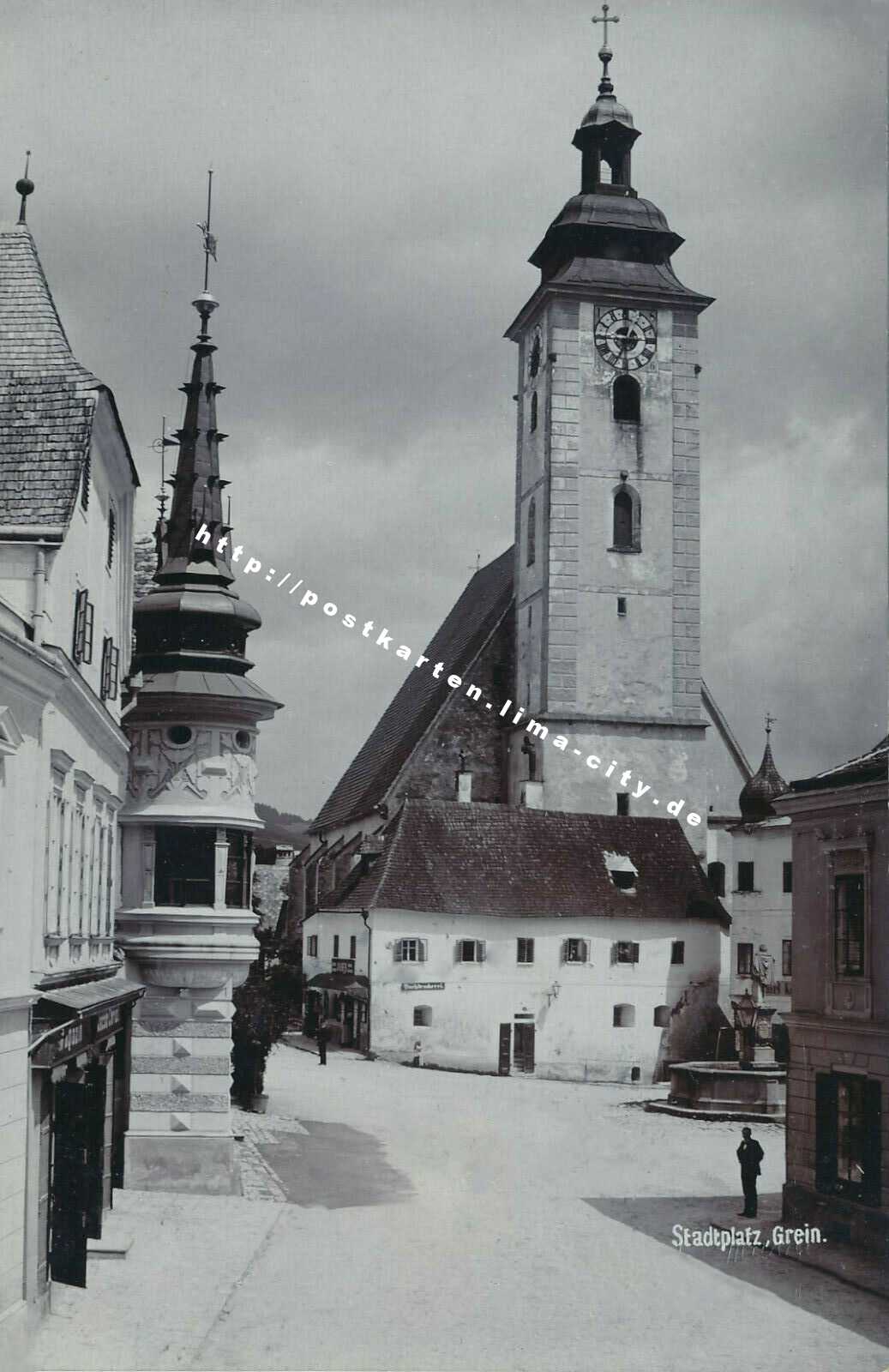 Grein Stadtplatz 1910